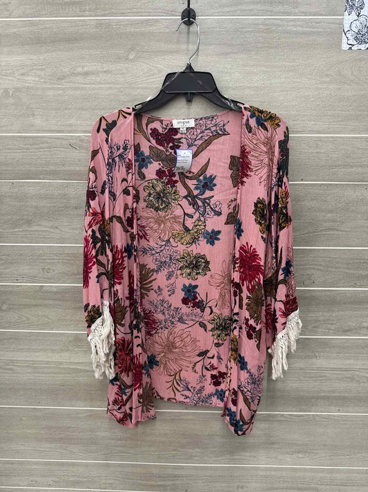 Umgee Size S/M Pink Womens Shirt