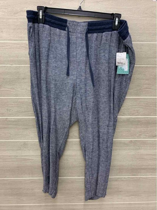 Susina Blue Womens Size 1X Pants