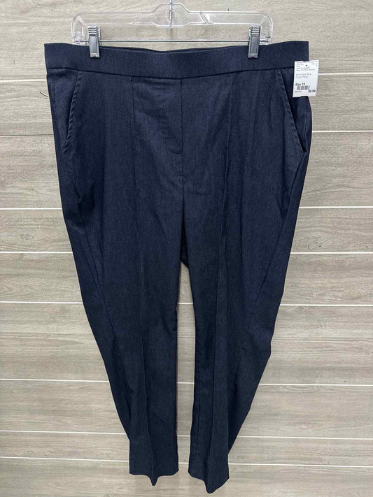Jules & Leopold Size 1X Navy Womens Pants