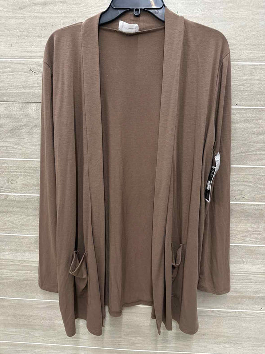 Ellie Autumn Size XL Brown Womens Shirt