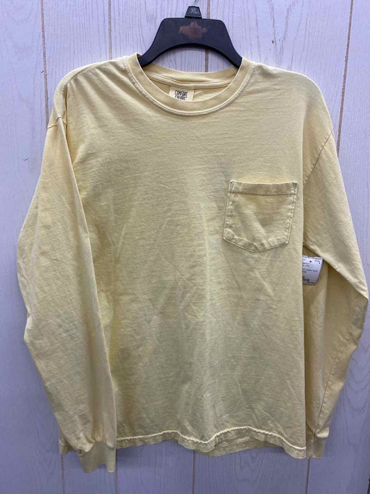 Comfort Colors Yellow Junior Size M Shirt