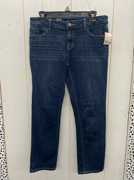 Simply Vera Blue Womens Size 6 Jeans