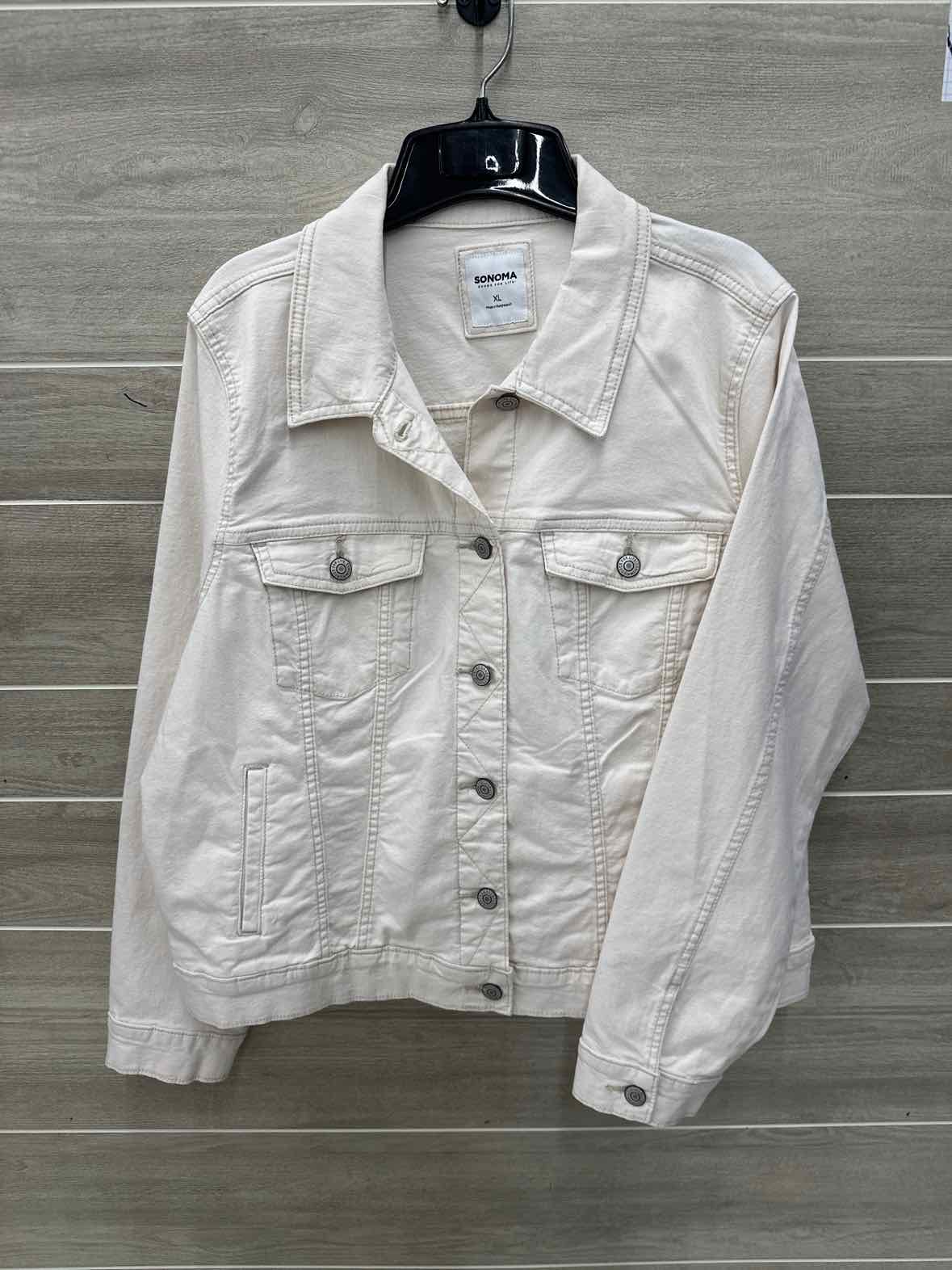 Sonoma Cream Womens Women Size 14/16 Blazer