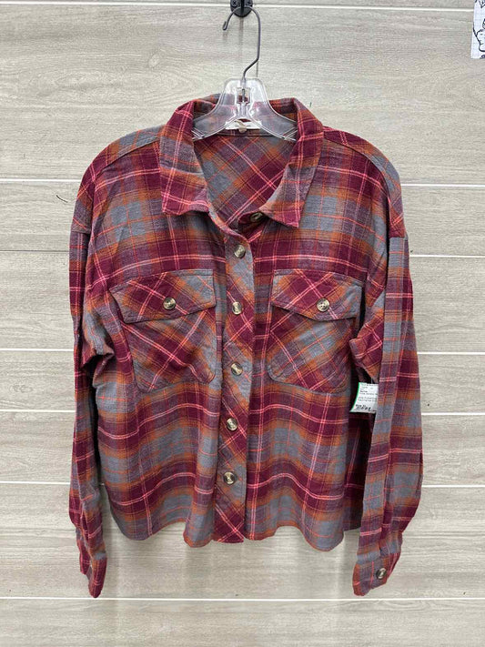 Maurices Size XL Purple Womens Shirt
