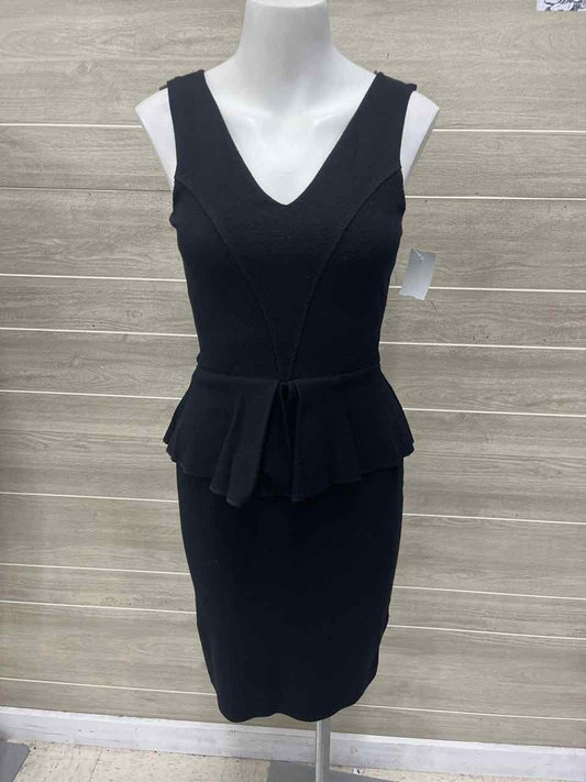 Ganni Size 2 Black Womens Dress