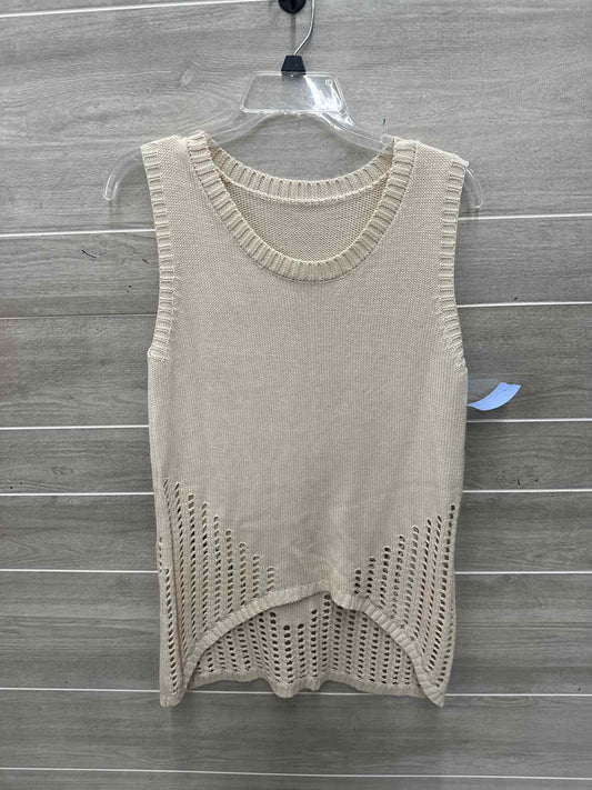 Size S/M Cream Womens Tank Top