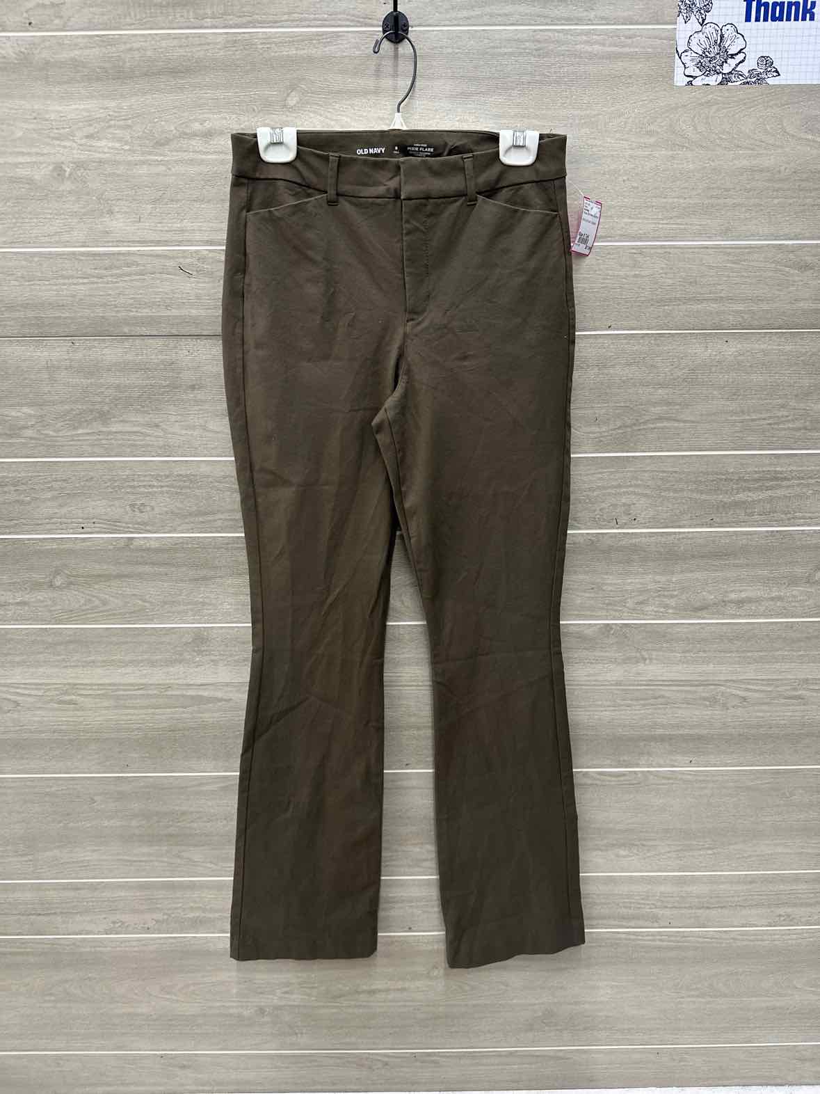 Old Navy Size 8 Tall Brown Womens Pants