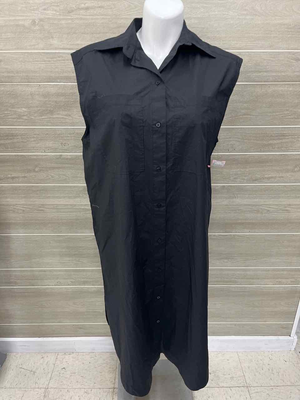 H&M Size 10/12 Black Womens Dress