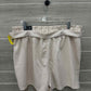Maurices Size 14 Cream Womens Shorts