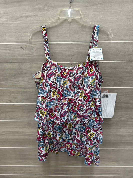 Size 24W Multi-Color Plus Swimsuit