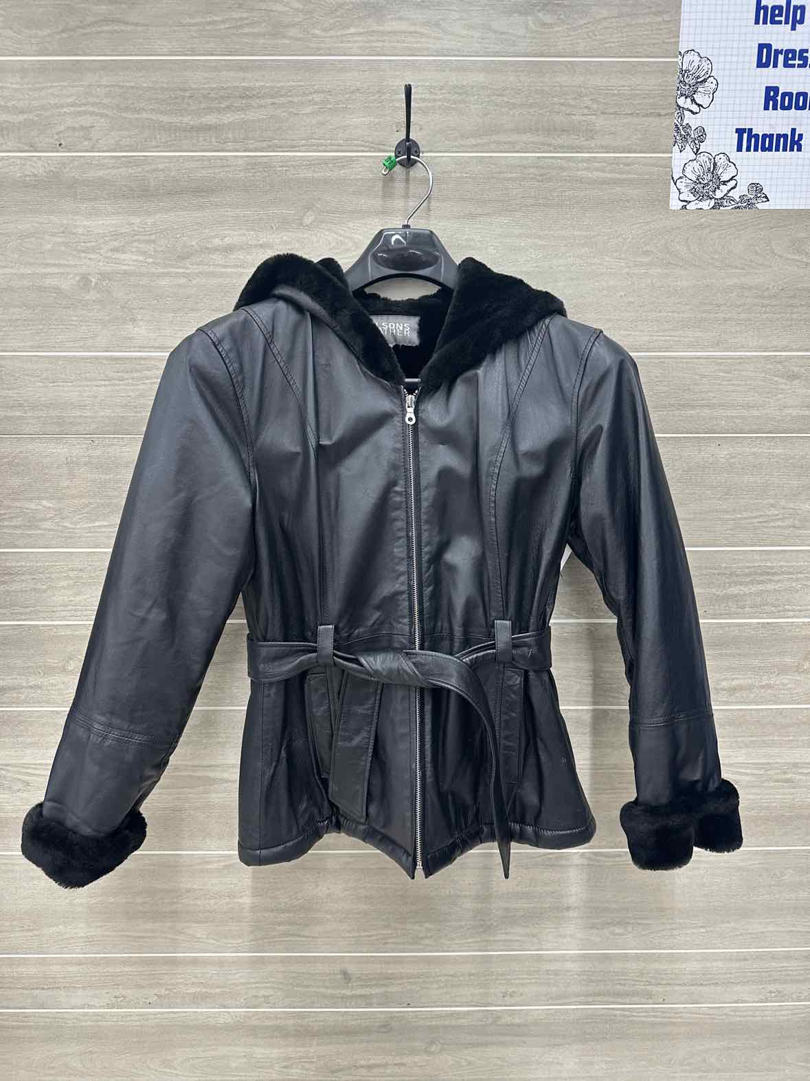 Wilsons Size S Black Womens Jacket (Outdoor)