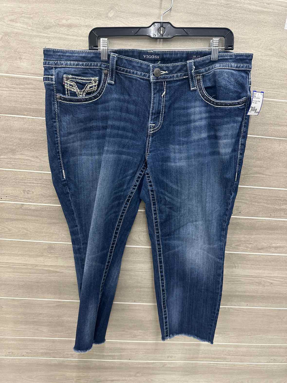 Vigoss Size 20 Blue Plus Jeans