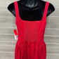 Free Assembly Size 2 Red Womens Dress