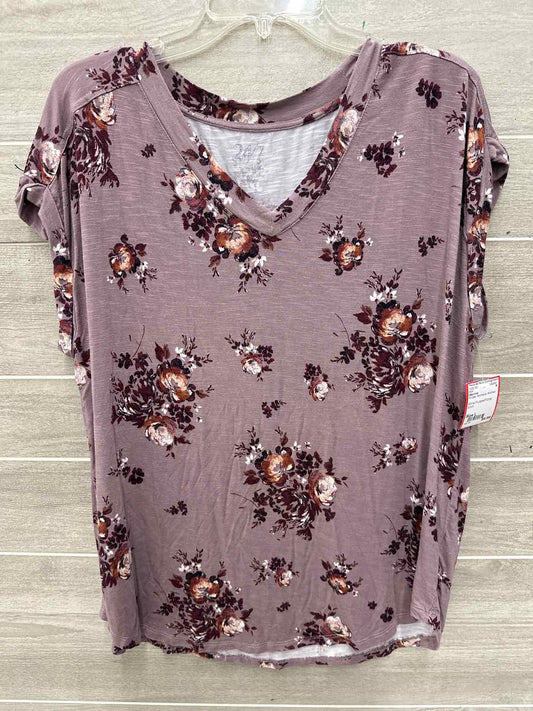 Maurices Size L Purple Womens Shirt