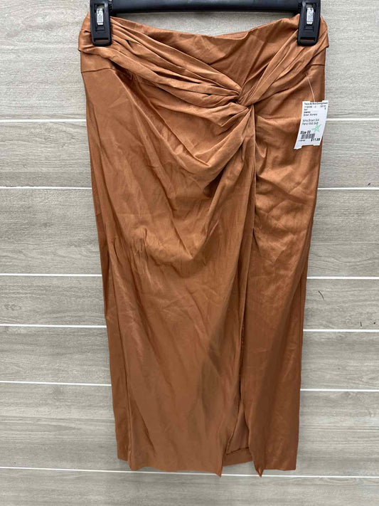 Intermix Brown Womens Size 00 Skirt