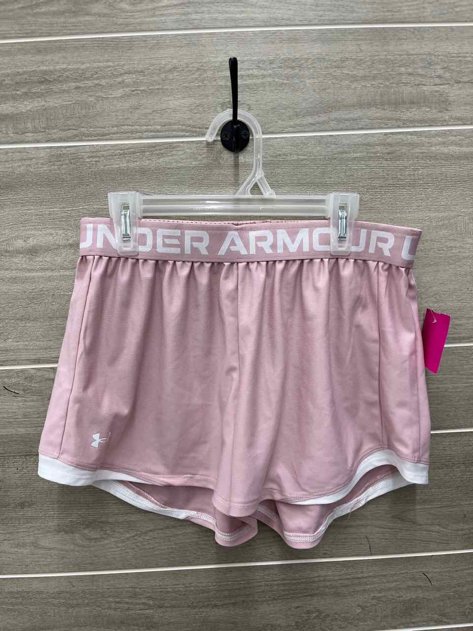 Under Armour Size S Pink Womens Shorts