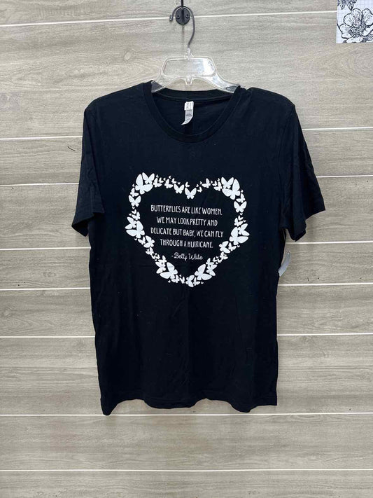 Black Womens Women Size L Shirt
