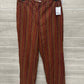Christie & Jill Size 6 Burgundy Womens Pants
