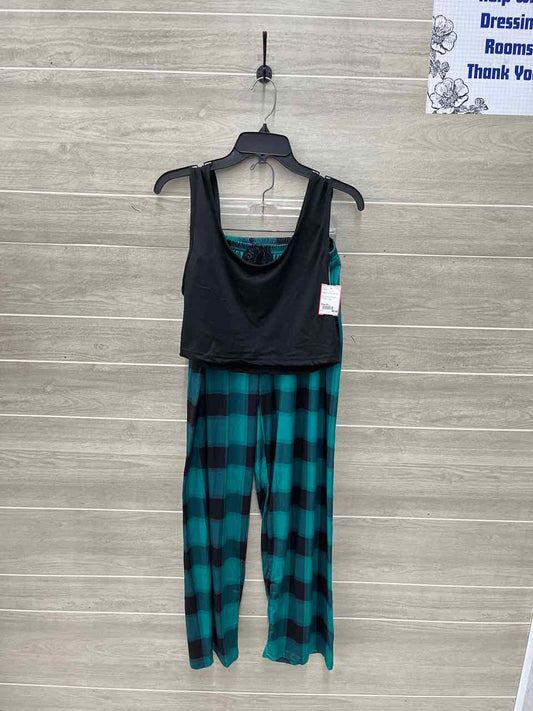 Black Womens Women Size XL Pajamas