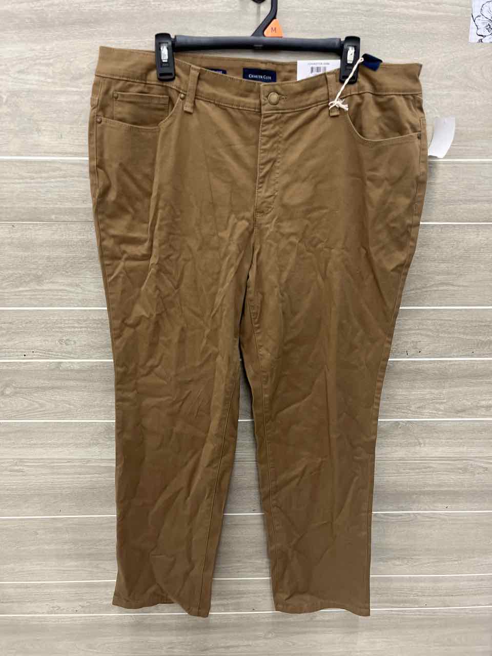 Charter Club Size 18W Brown Womens Pants