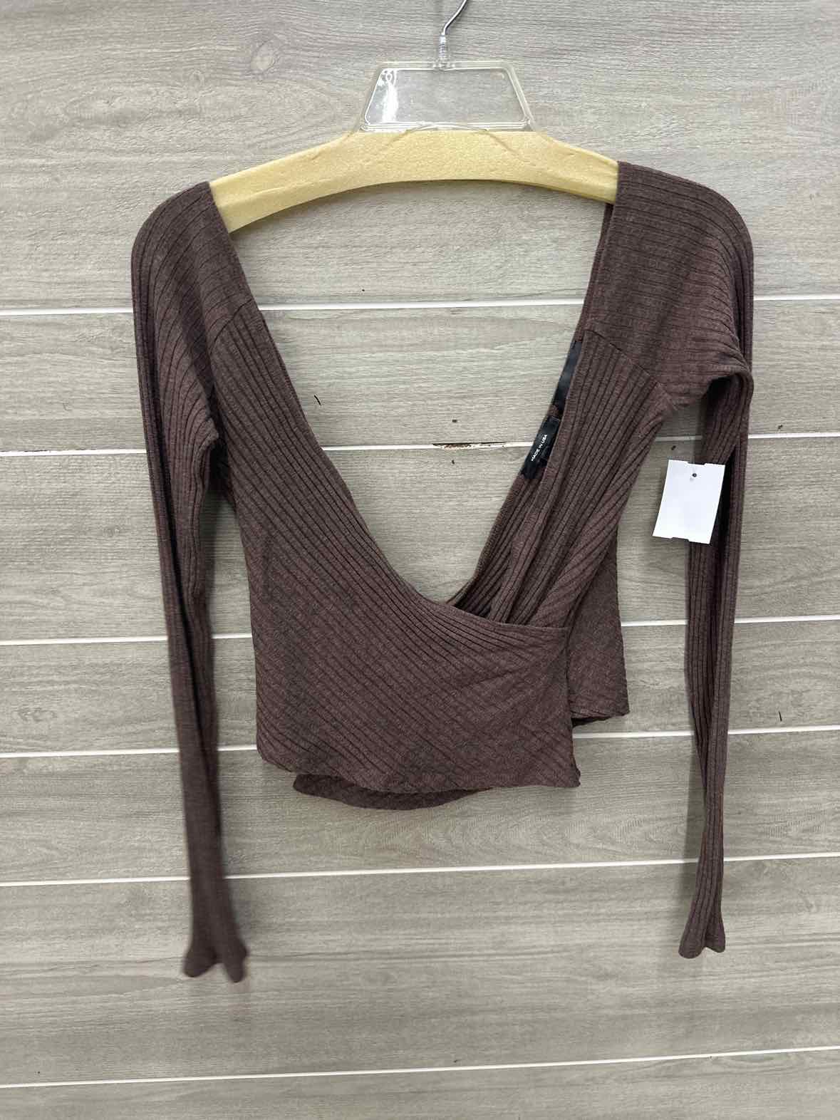 Brown Womens Size Small Shirt