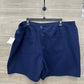 Lands End Size 20/22W Navy Plus Shorts