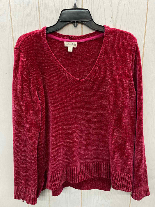 Maison Jules Pink Womens Size L Sweater