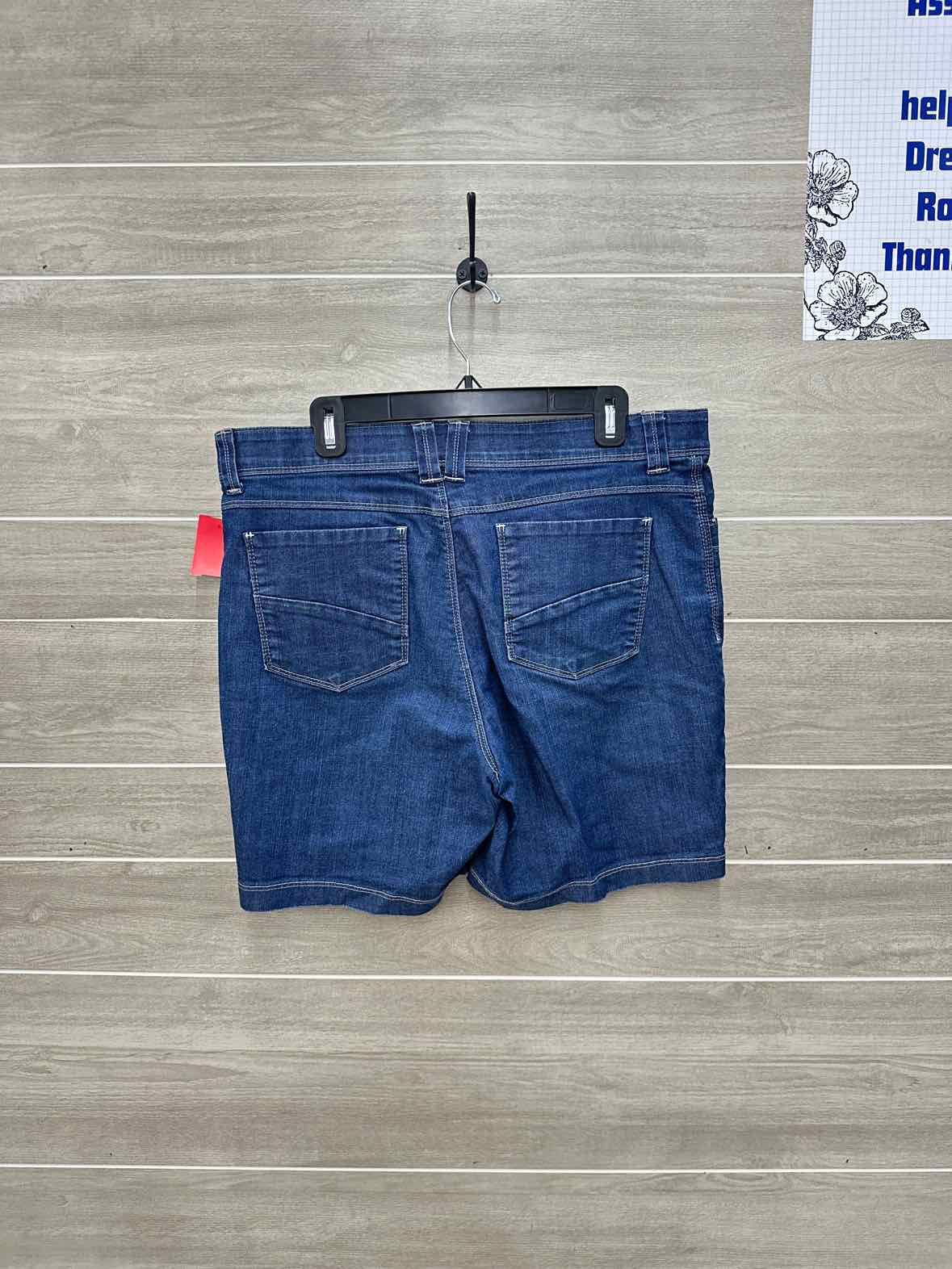 Lee Blue Womens Women Size 16 Shorts
