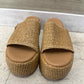 US Shoe Size 10 Tan Womens Sandals