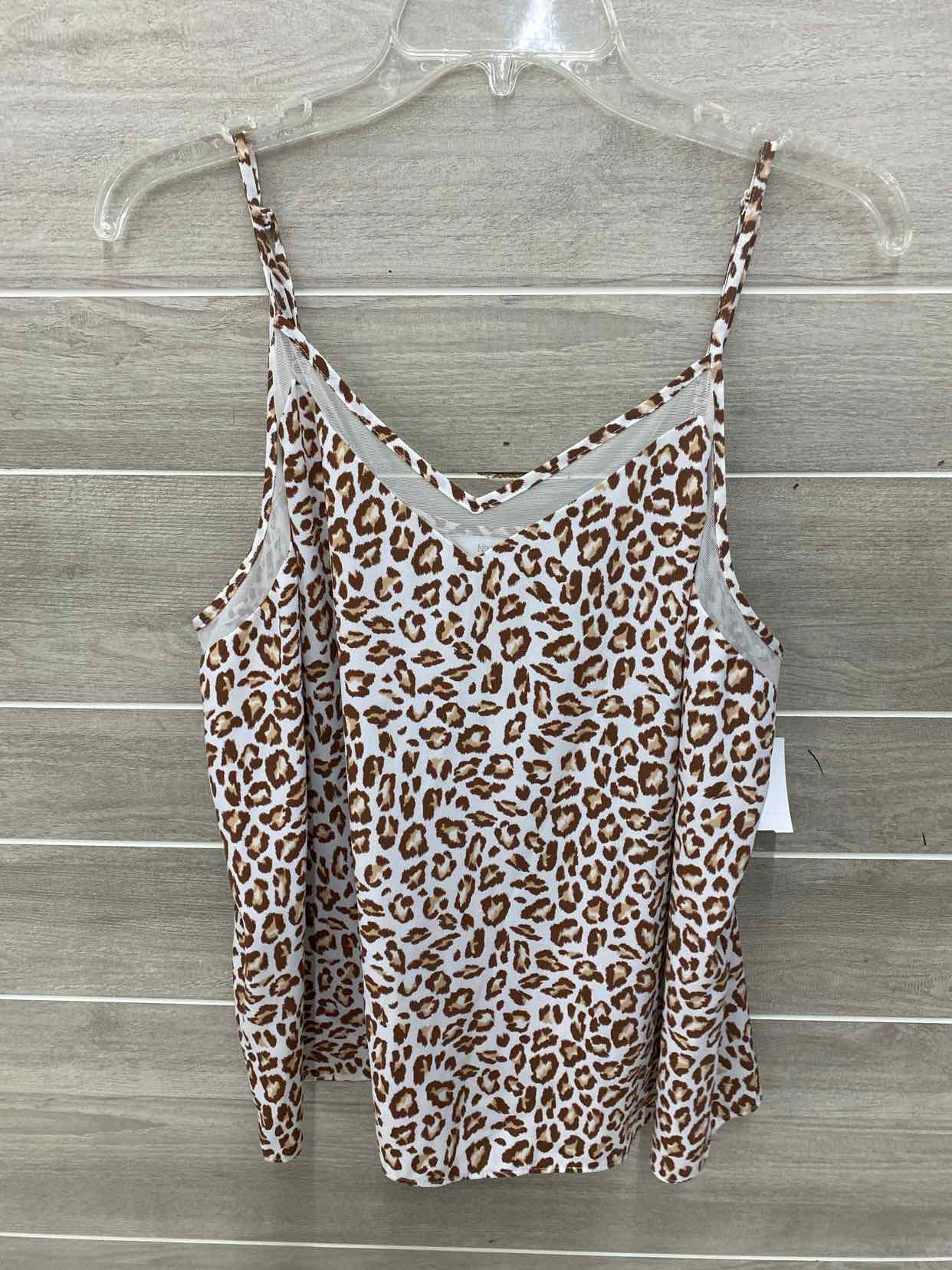 Nine West Brown Womens Size XL Tank Top