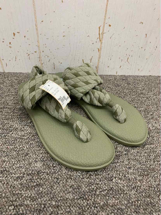 Sanuk Olive Womens Size 9 Sandals