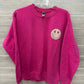 Size M Pink Womens Sweatshirt