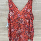Maurices Size L Orange Womens Tank Top