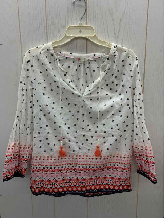 Boden White Womens Size 6 Shirt