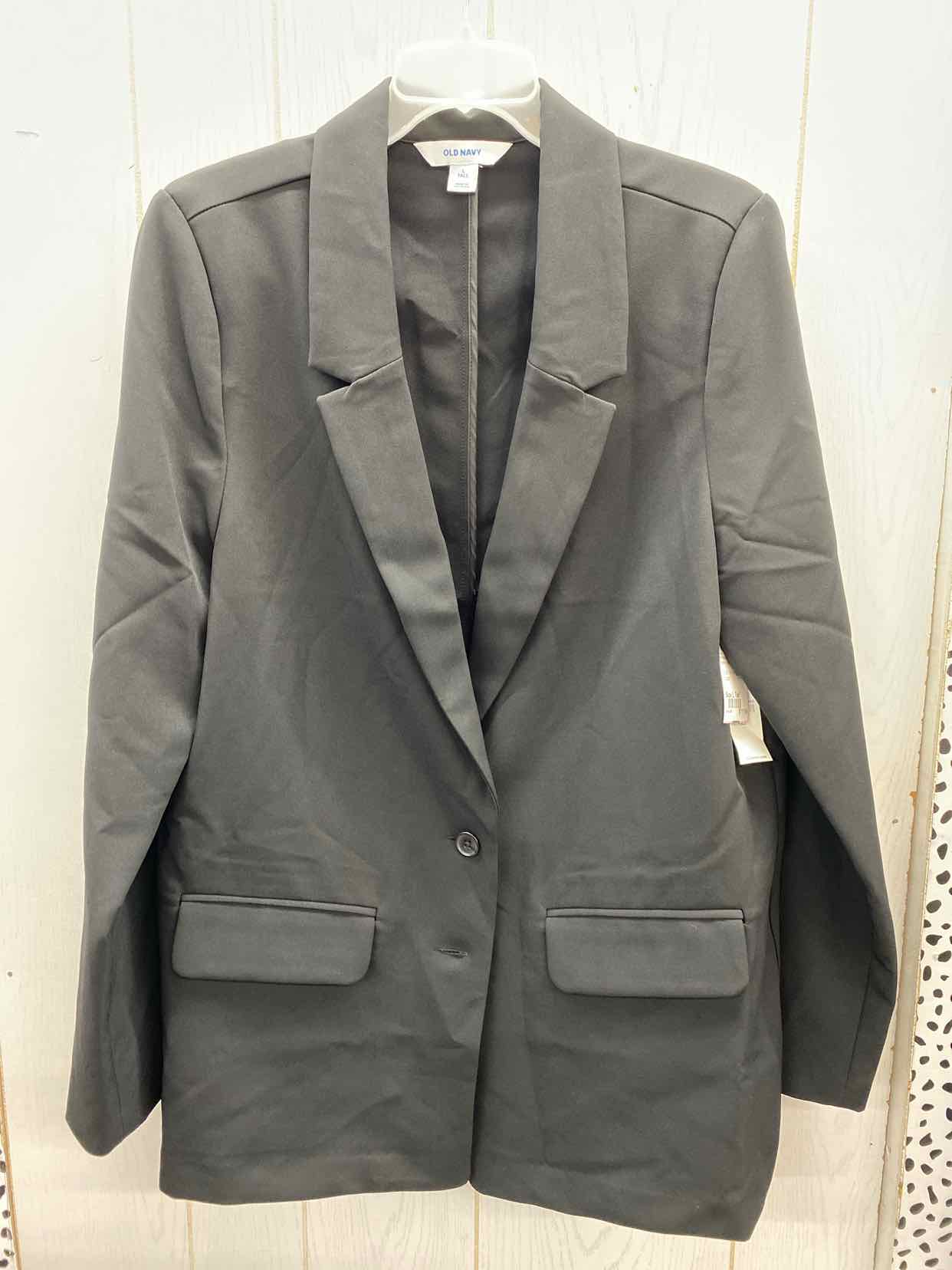 Old Navy Black Womens Size L Tall Blazer