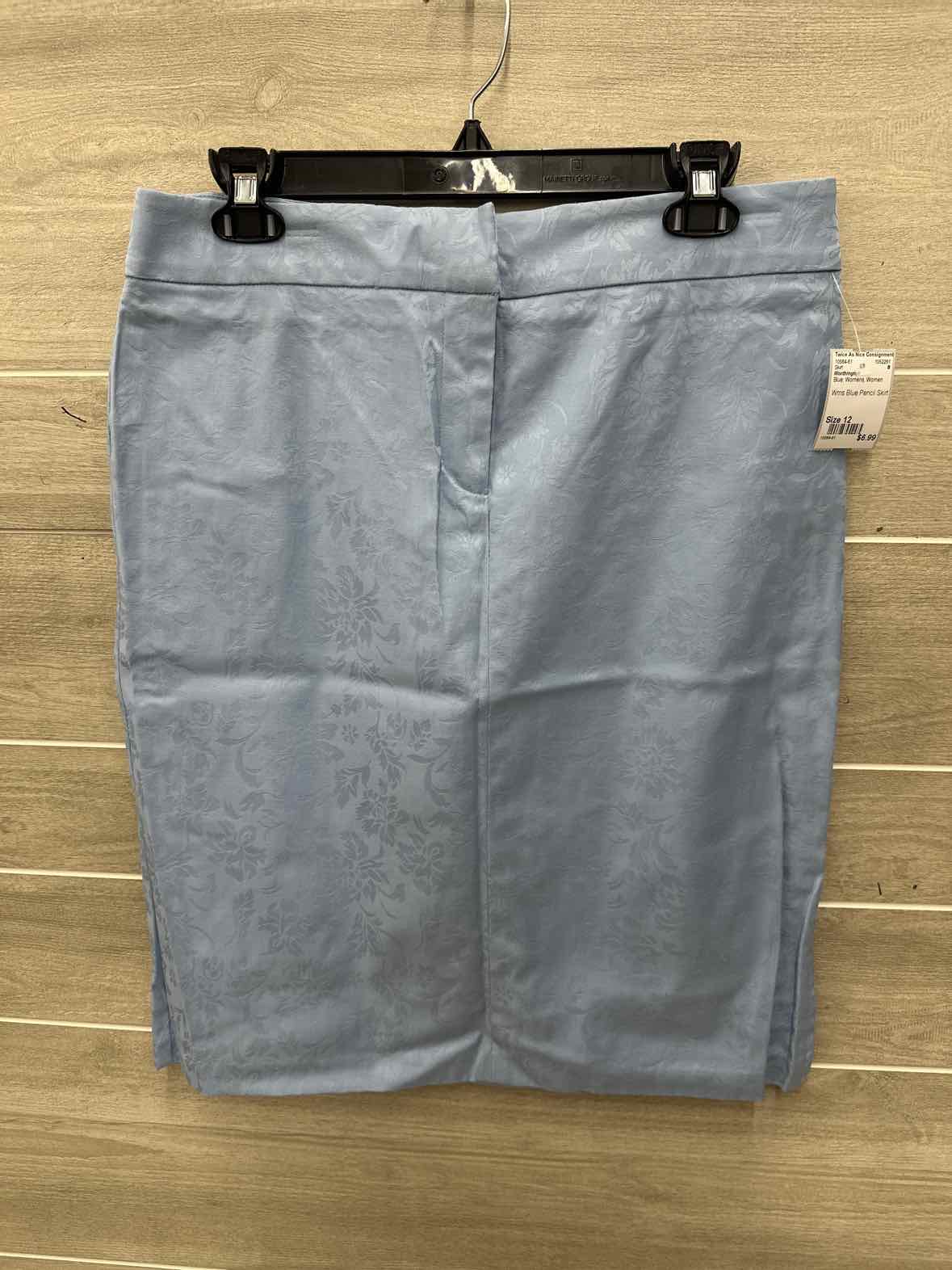 Worthington Size 12 Blue Womens Skirt