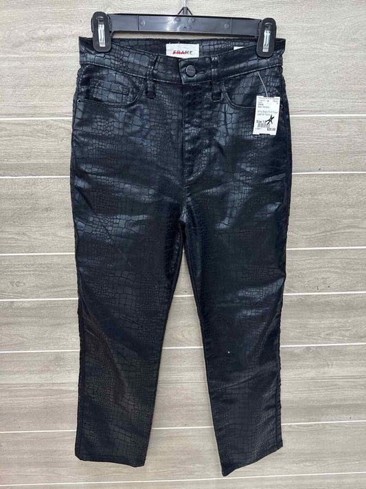 FRAME Black Womens Size 1/2 Pants