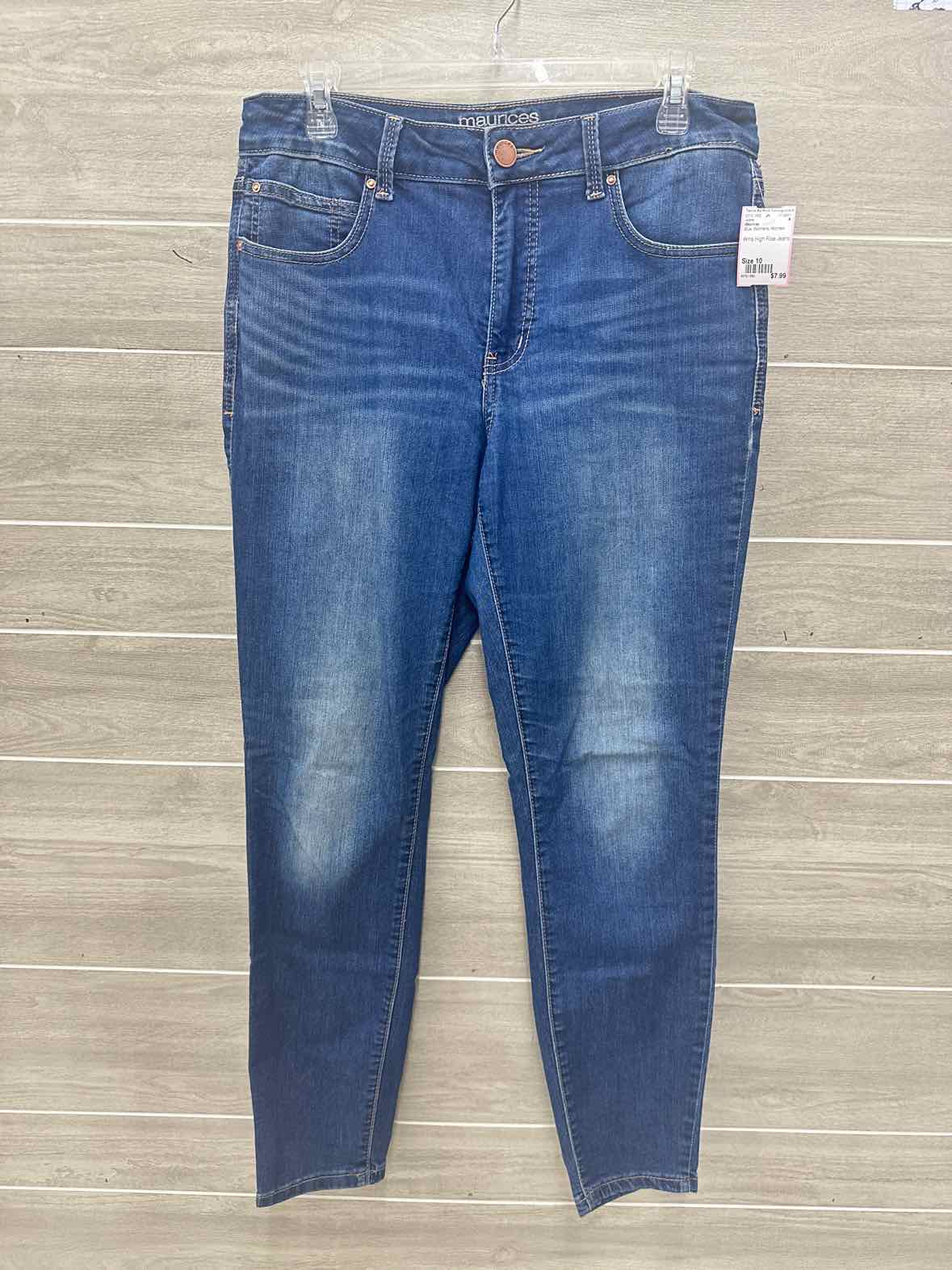 Maurices Size 10 Blue Womens Jeans