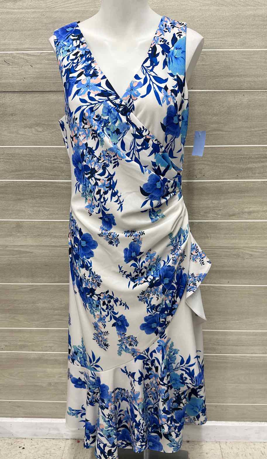 Eliza J Size 12 Blue Womens Dress