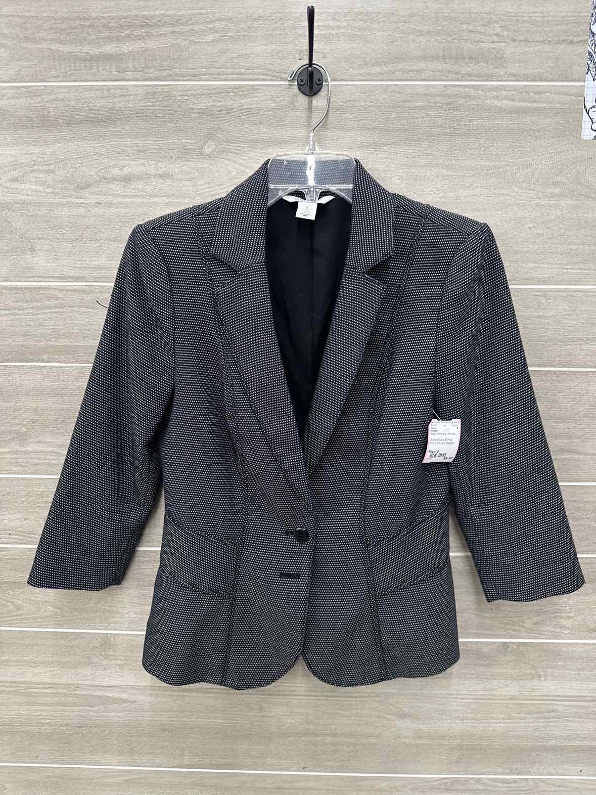 WHBM Size 4 Black Womens Blazer