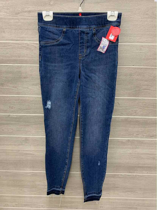 Spanx Blue Womens Size 4 Jeans