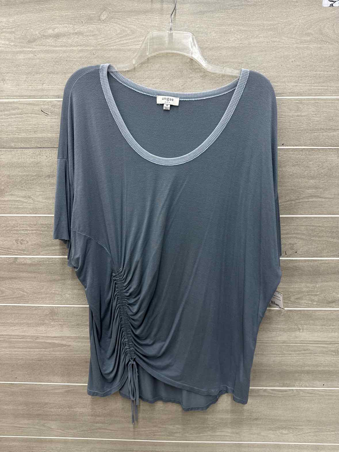 Umgee Size M Gray Womens Shirt
