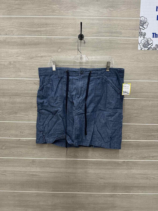White Stag Size 14 Blue Womens Skirt