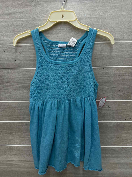No Boundaries Size L Blue Junior Tank Top
