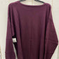 Ave Burgundy Womens Size 26/28W Sweater