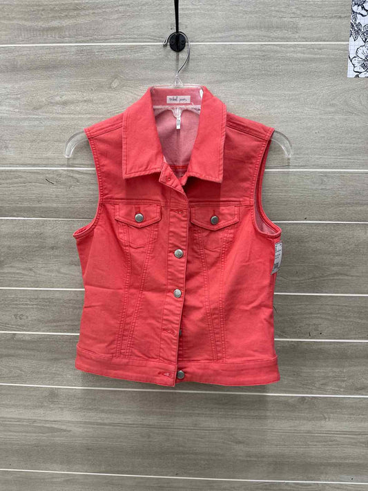 Tribal Coral Womens Women Size Small Vest