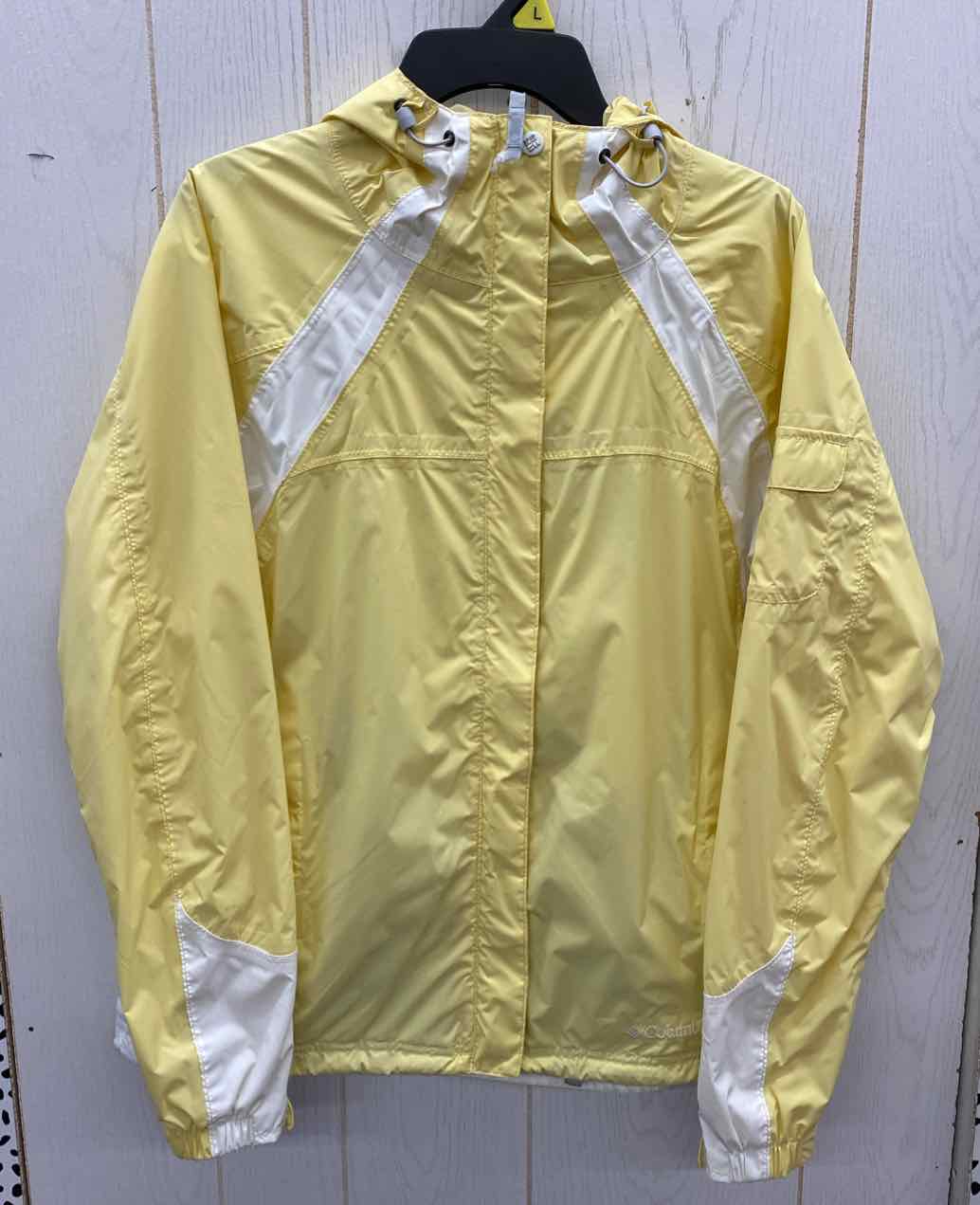 Columbia Yellow Womens Size L Jacket (Outdoor)