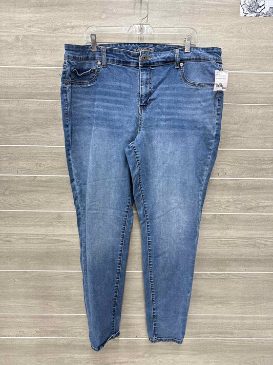 Maurices Size 22W Blue Womens Jeans
