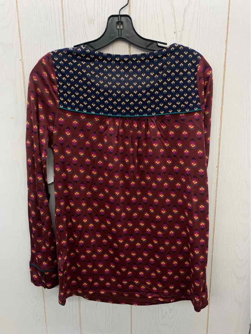 Boden Burgundy Womens Size 4 Shirt