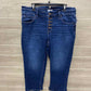 Maurices Blue Womens Women Size 14W Jeans